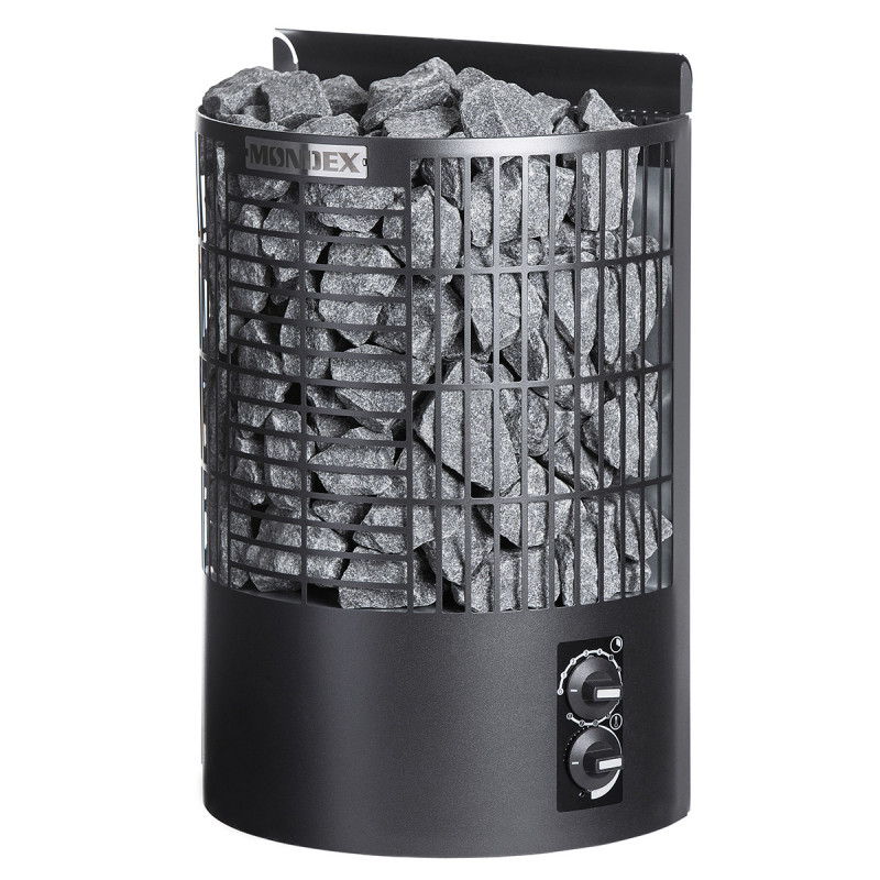 Elektryczny piec do sauny - MONDEX TENO, czarny