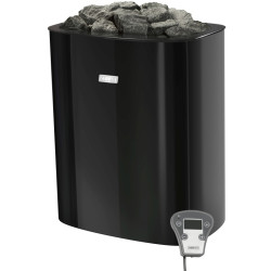 Piec elektryczny do sauny - NARVI NC Electric, czarny 9 kW 