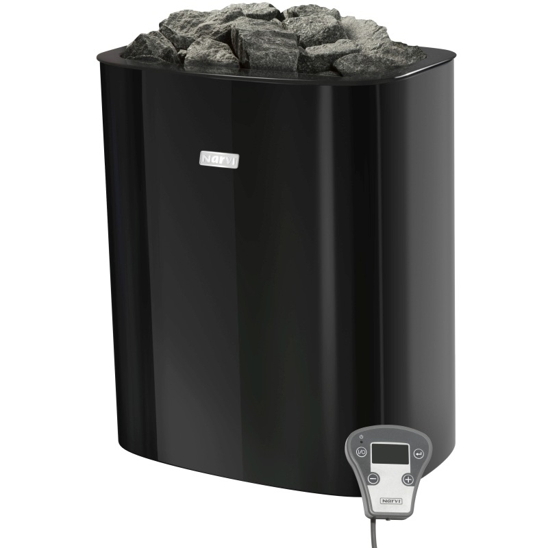 Piec elektryczny do sauny - NARVI NC Electric, czarny 6 kW