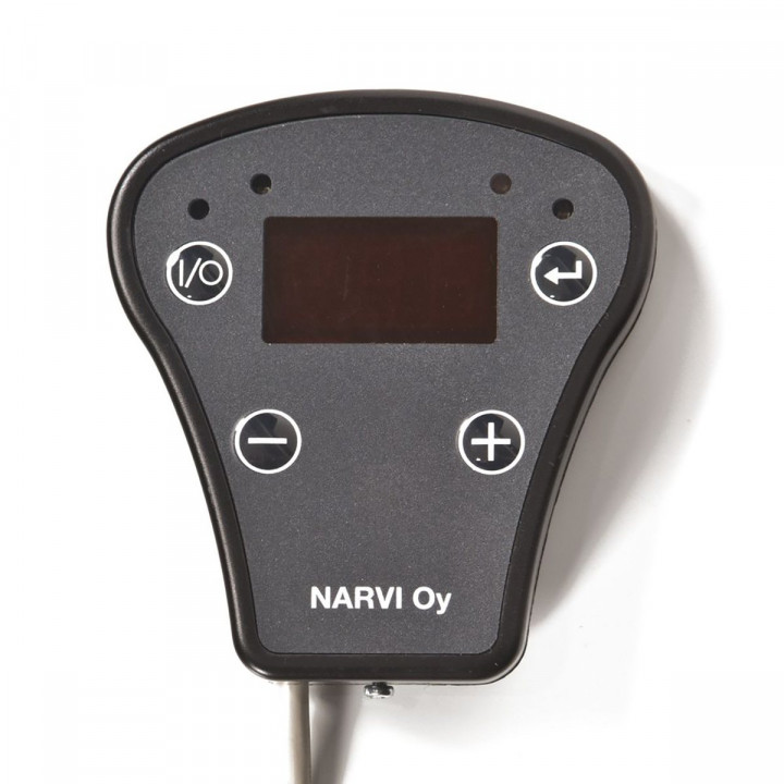 Piec elektryczny do sauny - NARVI SMOOTH 10,5 kW, czarny