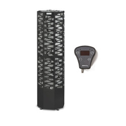 Piec elektryczny do sauny - NARVI SMOOTH 10,5 kW, czarny 