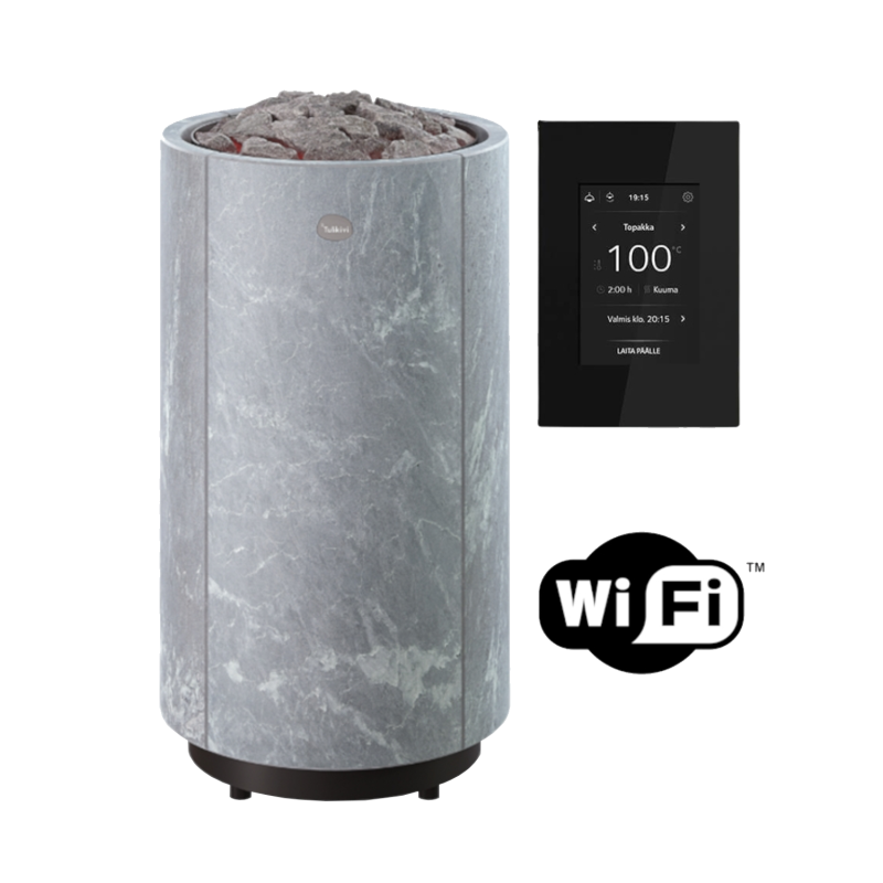 Elektryczny piec do sauny TULIKIVI KAARNA Classic L z panelem sterowania Wi-Fi