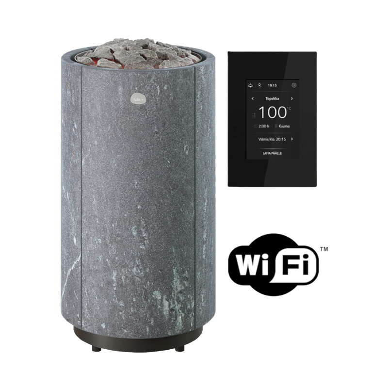Elektryczny piec do sauny TULIKIVI KAARNA Nobile L, z panelem sterowania Wifi