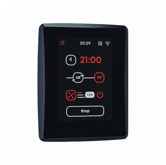 Panel sterowania piecem do sauny elektrycznej - SAUNUM Leil 2.0 Mobile