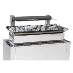 Rama montażowa do systemu bezpieczeństwa EOS + tacka kamienna do pieców EOS 34.G HD 24-36kW  Rama montażowa do systemu bezpieczeństwa EOS + tacka kamienna do pieców EOS 34.G HD 24-36kW