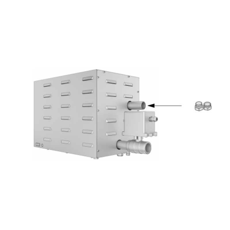 Złączka mosiężna do wytwornicy pary Eos SteamAttrac