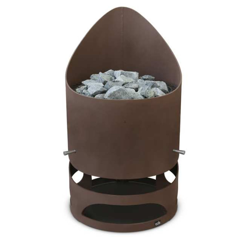 Elektryczny piec do sauny - EOS Zeus HD, brązowy