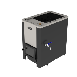 Piec do sauny opalany drewnem - VILPRA ETNA-22-WT-V ze zbiornikiem na wodę 