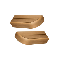 Element końcowy ławki do modułowych ławek do sauny, Thermo aspen 