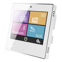 Wzmacniacz muzyczny Smart Home on Wall DSPPA DM837. Biały 