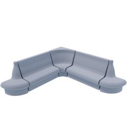 Fotel parowy do sauny V-2 