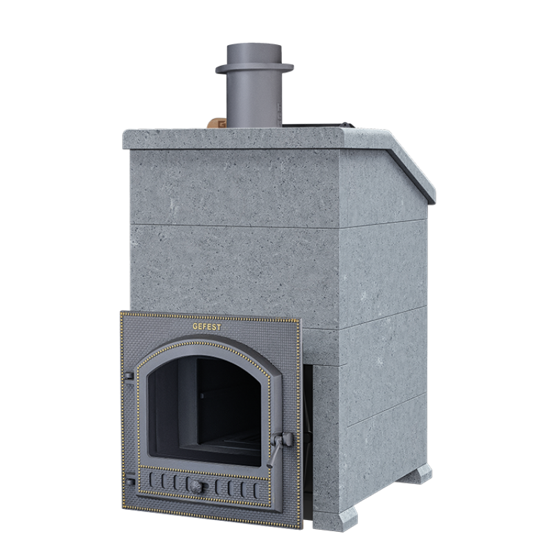 Piec do sauny opalany drewnem - Gefest GFS ZK 45 (P) President 1160/60 Soapstone