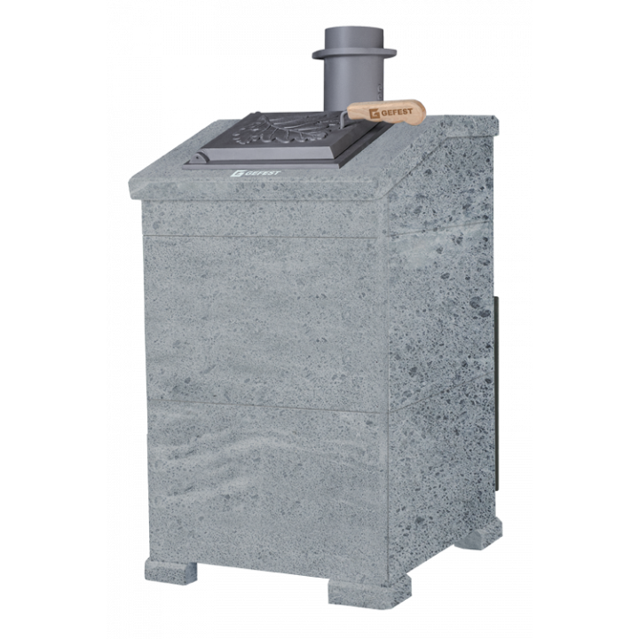 Piec opalany drewnem - Gefest GFS ZK 25 (P) President 1020/60 Soapstone