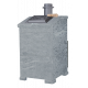 Piec opalany drewnem - Gefest GFS ZK 25 (P) President 1020/60 Soapstone