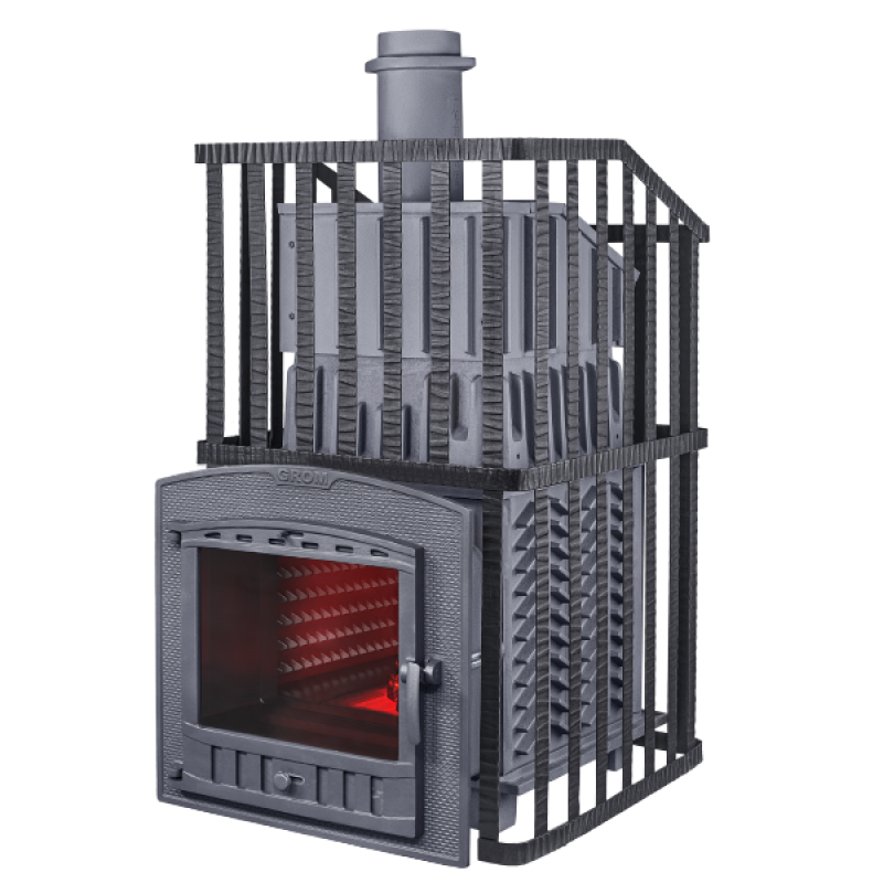 Piec do sauny opalany drewnem - Gefest Grom Uragan 30 (P2)
