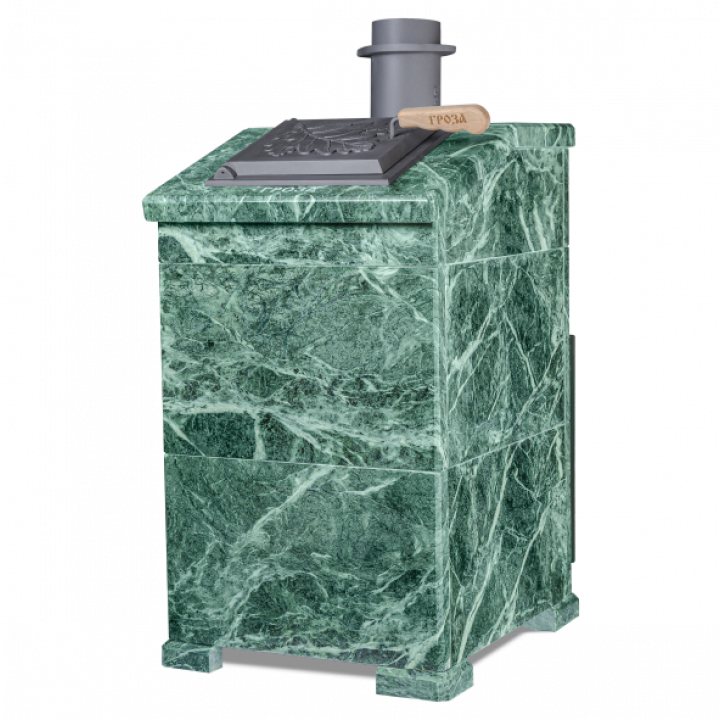 Piec do sauny opalany drewnem GEFEST - Groza 24 (M) Prezydent Serpentine