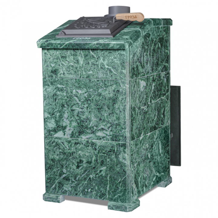 Piec do sauny opalany drewnem GEFEST - Groza 24 (P) Prezydent Serpentine