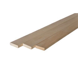 Ławka drewniana 27 x 94 mm, abachi