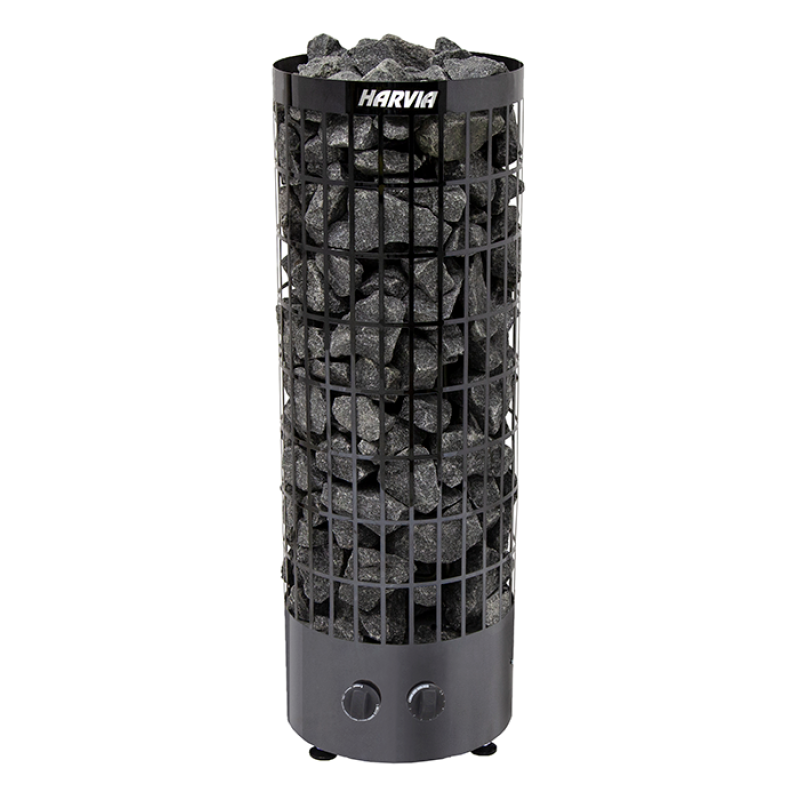 Elektryczny piec do sauny - HARVIA Cilindro Black Steel PC90 9 kW