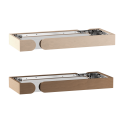 Elementy balustrady ochronnej Harvia Concept R Mini Combi z drewna lipowego lub orzechowego - 0