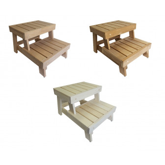 Ławka do sauny HARVIA Formula - stopień, 770x600x510mm