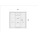 Sauna domowa - HARVIA Kaski 220-P - 2
