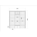 Sauna domowa - HARVIA Kaski 240-szt - 2