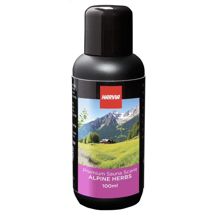 Koncentrat zapachowy do sauny HARVIA o zapachu ziół alpejskich, 100 ml