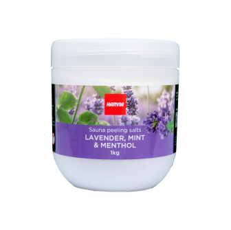 Sól do peelingu sauny HARVIA lawenda mięta 1 kg