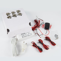 Oświetlenie sauny HIDEALITE, 6 szt. 