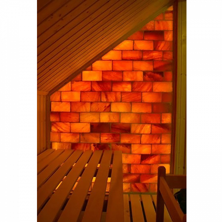 Cegła solna himalajska o gładkiej powierzchni 300 × 200 × 38 mm