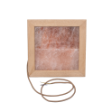 Lampa solna Himalayan LED, drewno abachi - 1