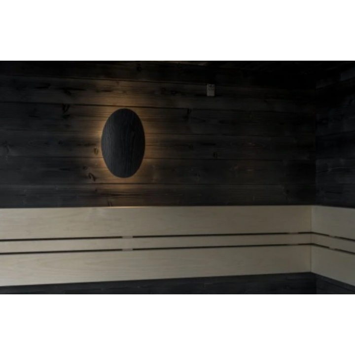 Lampa do sauny HUUM OVO, kolor naturalnego drewna