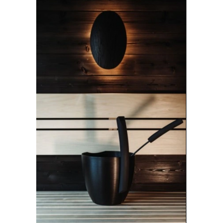 Lampa do sauny HUUM OVO, kolor naturalnego drewna
