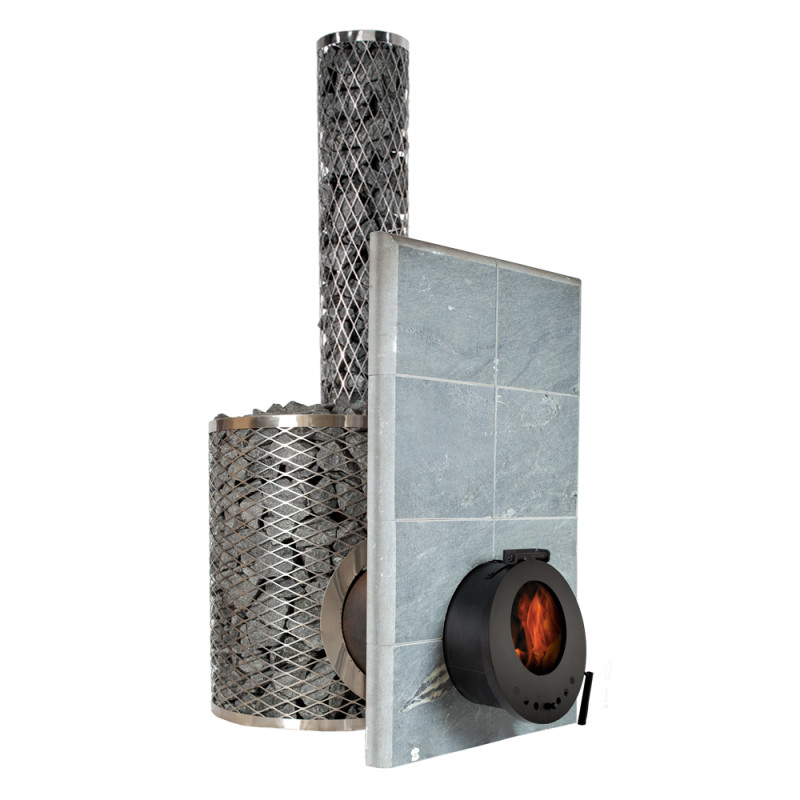 Piec do sauny opalany drewnem - IKI SL PLUS