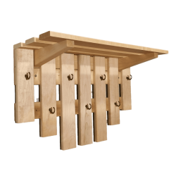 Wieszak z półką - NAGI 630x260x400 