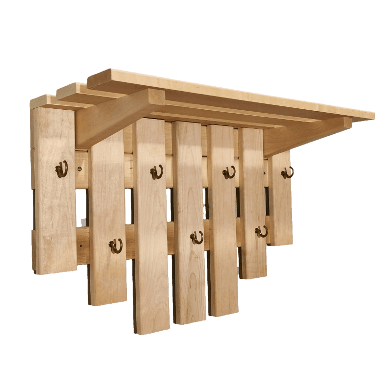 Wieszak z półką - NAGI 630x260x400