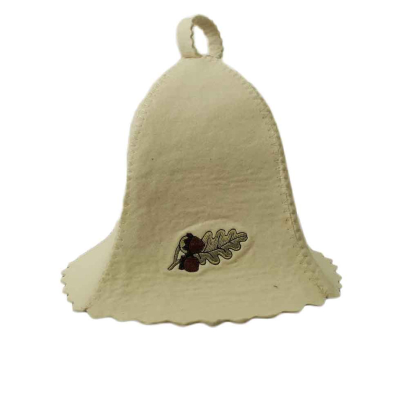 Czapka do sauny - żołędzie