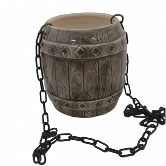Pojemnik ceramiczny na zapachy - beczka