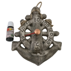 Ceramiczny termometr do sauny - kotwica 