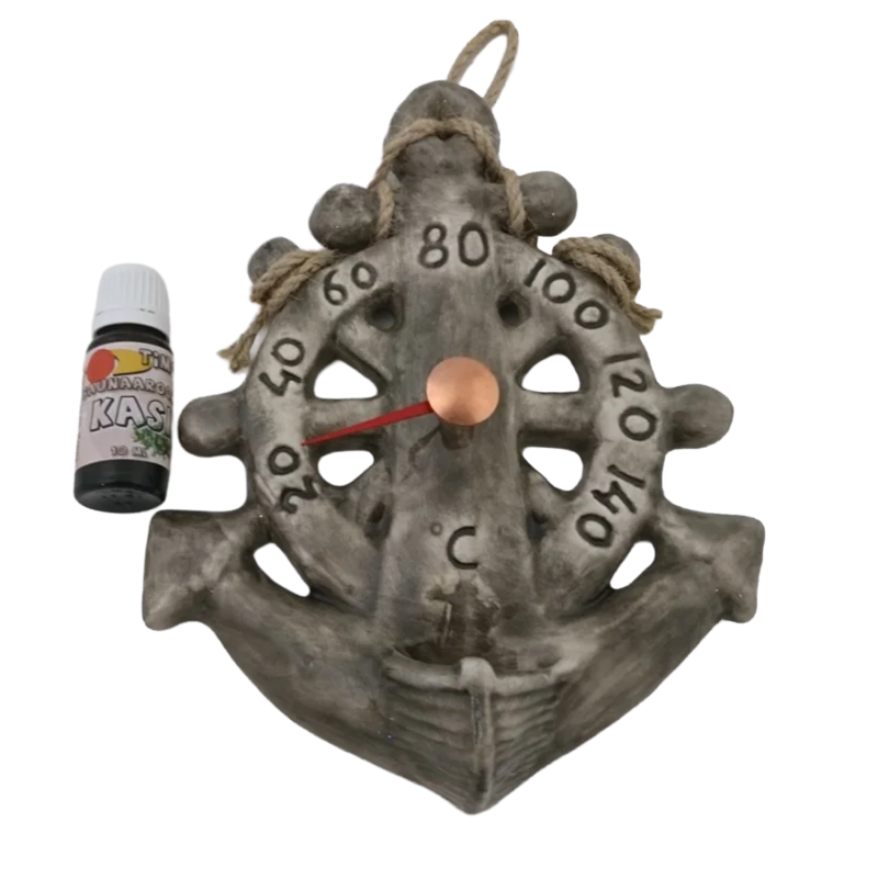 Ceramiczny termometr do sauny - kotwica