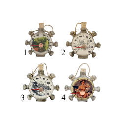 Ceramiczny termometr do sauny - ster okrętowy 