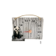 Ceramiczny termometr do sauny - panda, 1