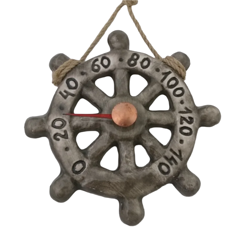 Ceramiczny termometr do sauny - koło