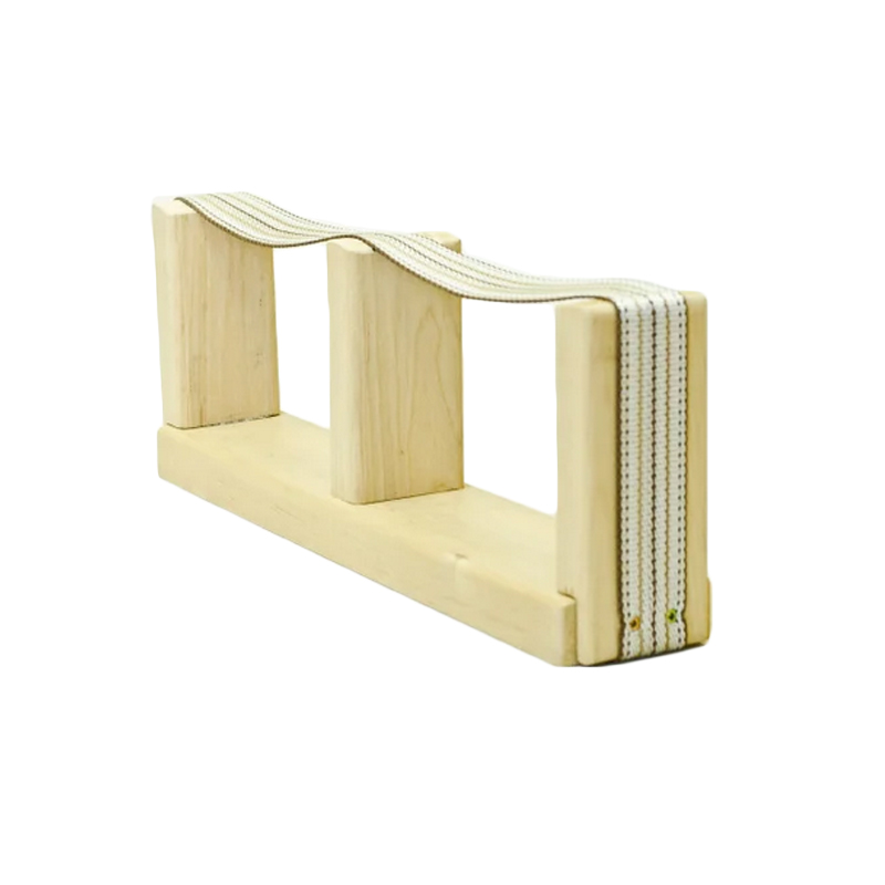 Podnóżek sauny z krawatem