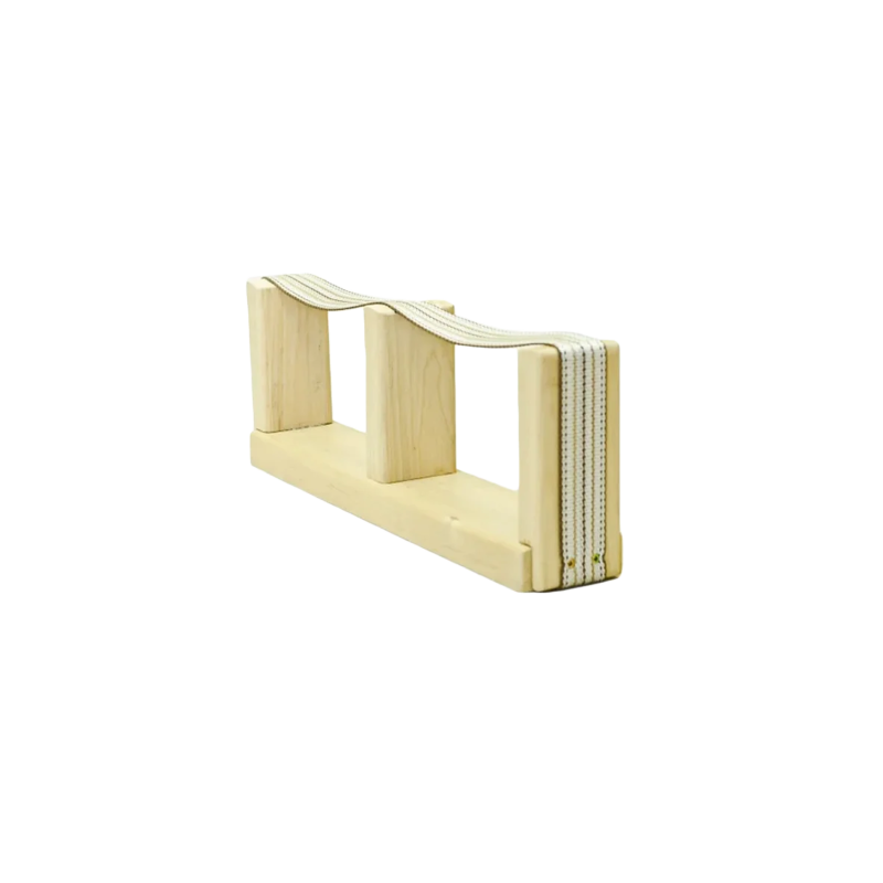 Podnóżek sauny z krawatem