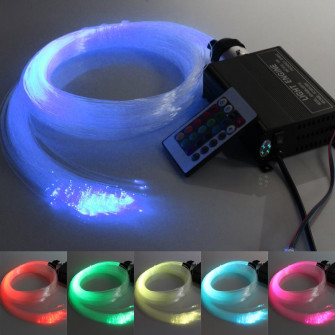 Zestaw oświetleniowy LED RGB KOLOROWE GWIAZDY 3 m.