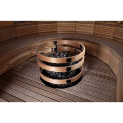 Barierka zabezpieczająca SASPO241L - do grzejników HARVIA Legend, z oświetleniem  Barierka zabezpieczająca SASPO241L - do grzejników HARVIA Legend, z oświetleniem