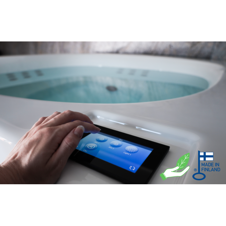 Basen spa z hydromasażem Novitek Lumispa L