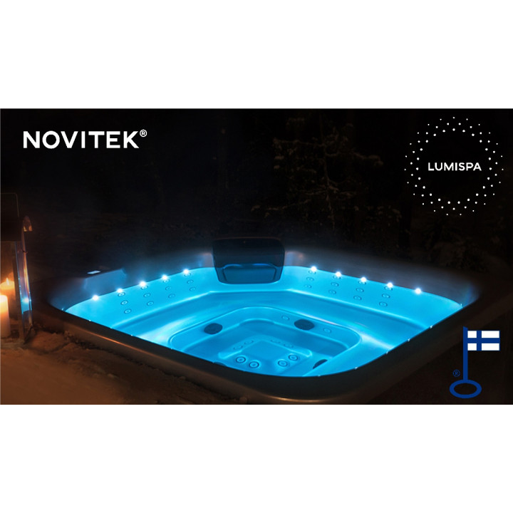 Basen spa z hydromasażem Novitek Lumispa L